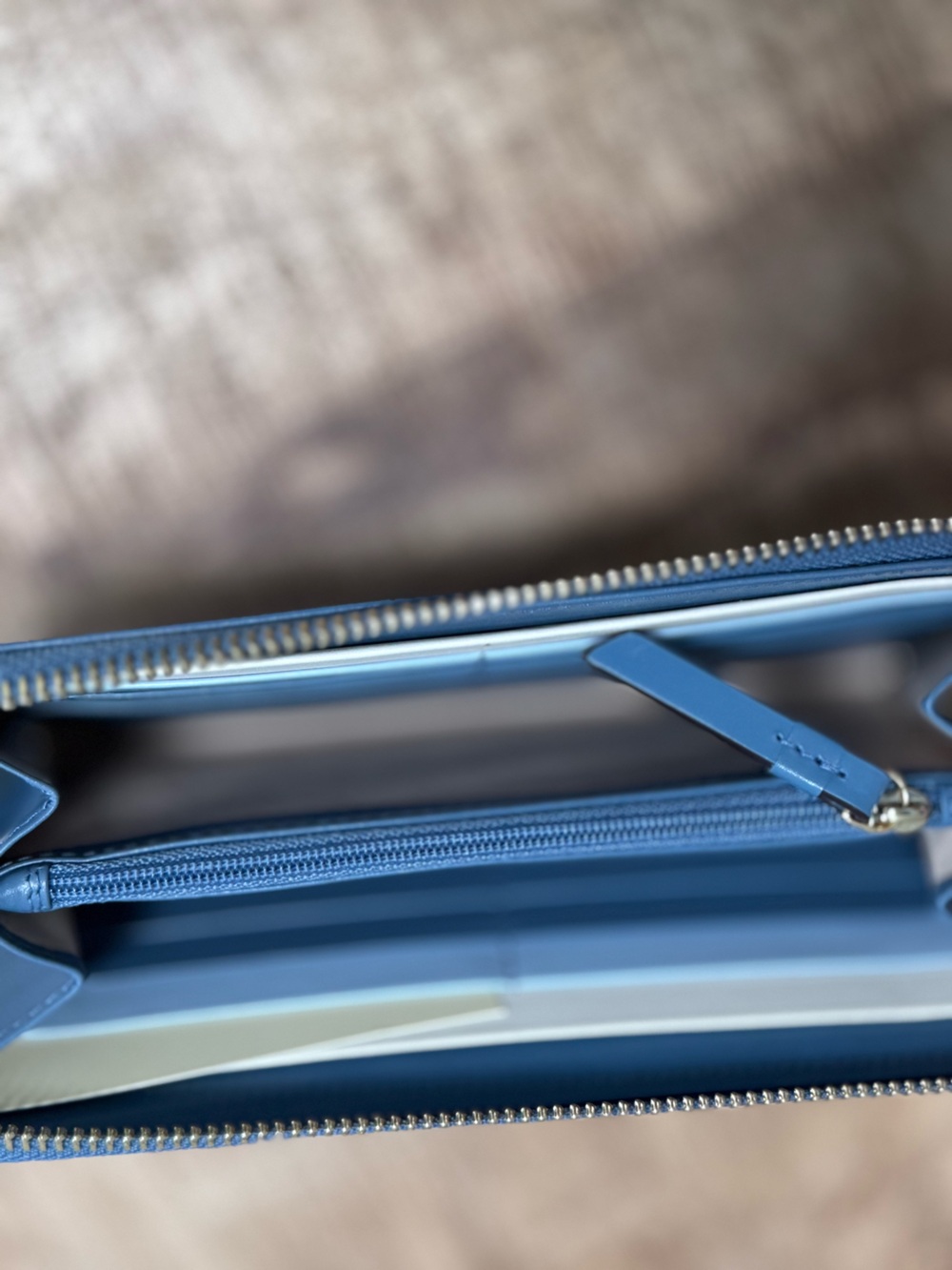 Radley London Blue 'Happiness Comes in Waves' Zip Wallet - Picture 5 of 8